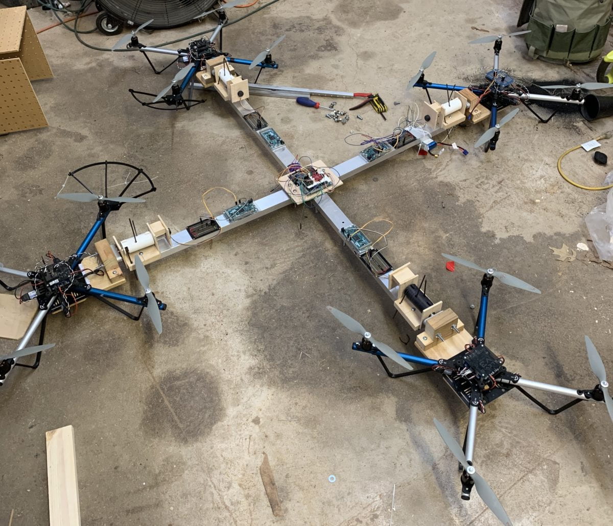 Cooperative transportation drones – Kevin Webb