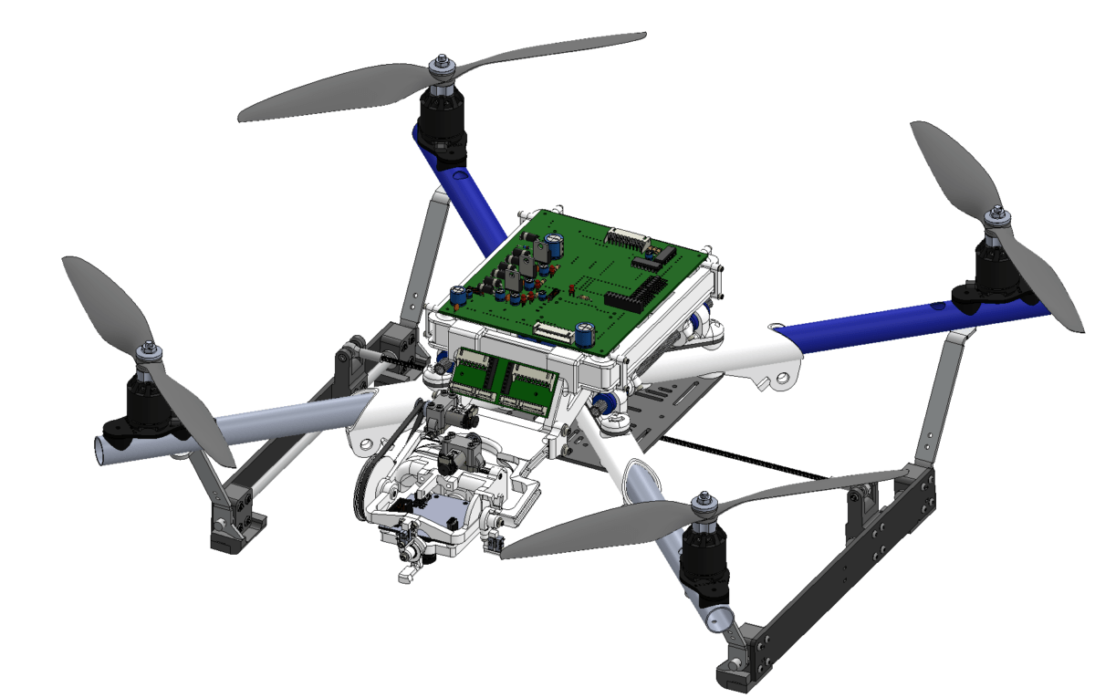Autonomous pursuit and landing drone – Adam Garlow